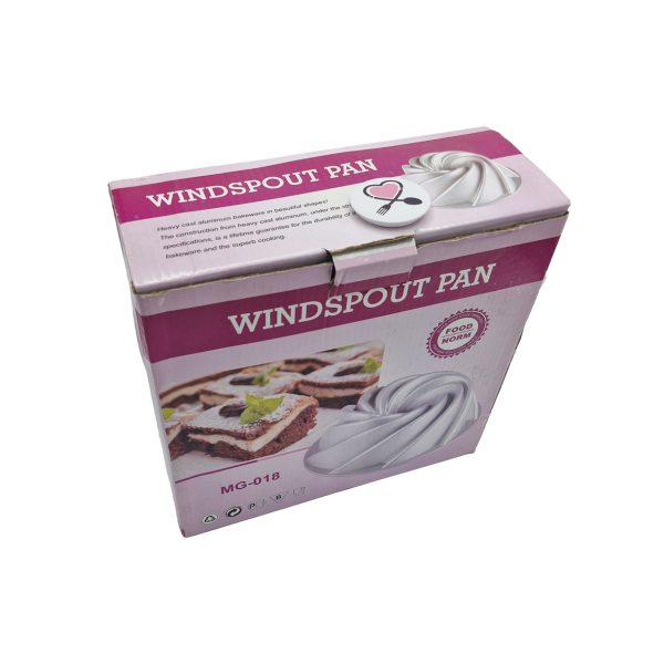 قالب کیک آلومینیومی مارپیچ میان تهی و نچسب