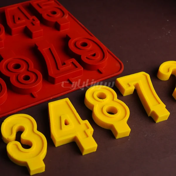 قالب شمع اعداد - Image 5