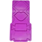 قالب سیلیکونی آبنبات شیكر طرح لب و شکلات سورنا پارت