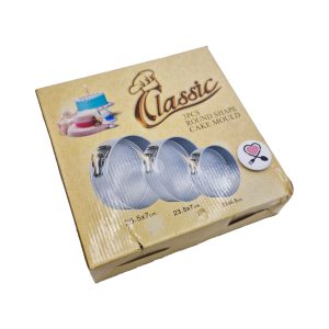 قالب کمربندی کیک سه عددی گرد classic