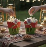 ظرف پاپکورن هندوانه یلدایی ۱۰ عددی