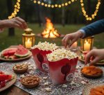 ظرف پاپ کورن انار قرمز یلدا 10 عددی کد 5 - Image 5