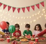 ریسه پرچمی مثلثی تم یلدا (۱۰ عددی)