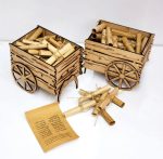 گاری چوبی فال حافظ شب یلدا