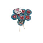 تاپر خلال تم  فیروزه ای کد 9 یلدا 10 عددی - Image 2