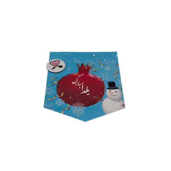 ریسه آدم برفی یلدایی 7 برگی کد 9 - Image 2