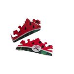 تاج کاغذی طرح هندوانه 6 عددی یلدا