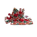 تاج زمینه سفید انار 6 عددی یلدا