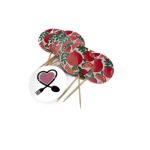 تاپر خلال انار زمینه سفید 10 عددی یلدا - Image 2