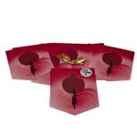 ریسه انار قرمز کد 5 یلدا 7 برگی - Image 2