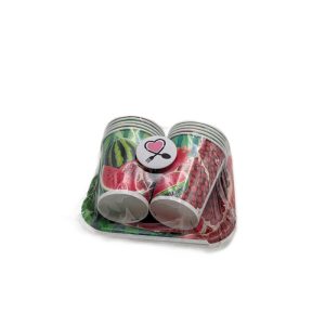 بشقاب و لیوان انار هندوانه کد 1 یلدا 20 عددی