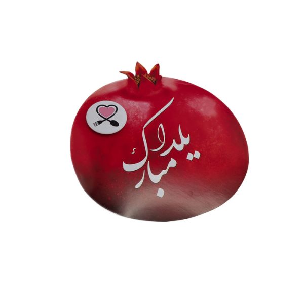 ریسه میوه هندوانه و انار 8 برگی یلدا - Image 3