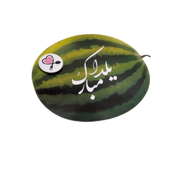 ریسه میوه هندوانه و انار 8 برگی یلدا - Image 5