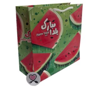 ساک مربع هندوانه سبز کد 3 یلدا