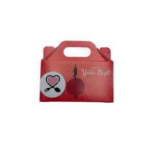 جعبه هدیه کوچک انار قرمز کد 5 گیفت شب 10 عددی یلدا