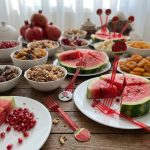 چنگال هندوانه خندان 10 عددی کد 6