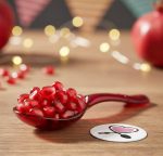 خرید قاشق انار خوری قرمز ۱۰ عددی