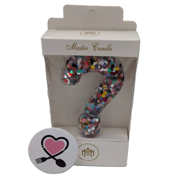 شمع تولد لاکچری پولکی (همه اعداد) - Image 1