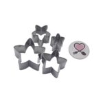 کاتر استیل طرح ستاره (4 عددی) - Image 4