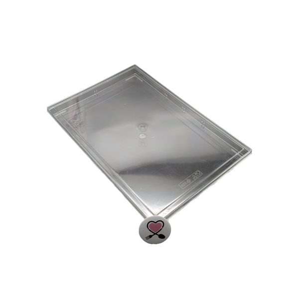 zarf ظرف کریستالی شیرینی و آجیل مدل مستطیل 30 در 21 ارتفاع 2 - Image 1
