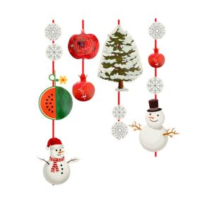 آویز سقفی آدم برفی کد 9 شب یلدا و کریسمس