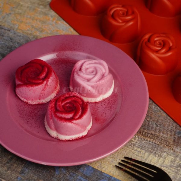 قالب سیلیکون گل رز 8 عددی - Image 5