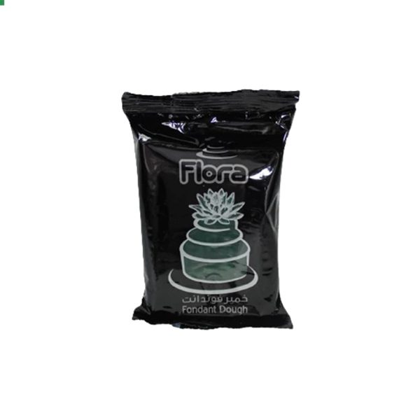 خمیر فوندانت 200 گرمی سبز تیره فلورا - Image 1