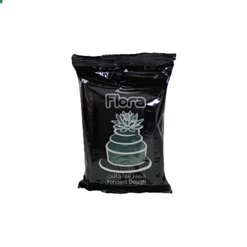 فلوار300 سبز تیره خمیر فوندانت 200 گرمی سبز تیره فلورا - Image 1