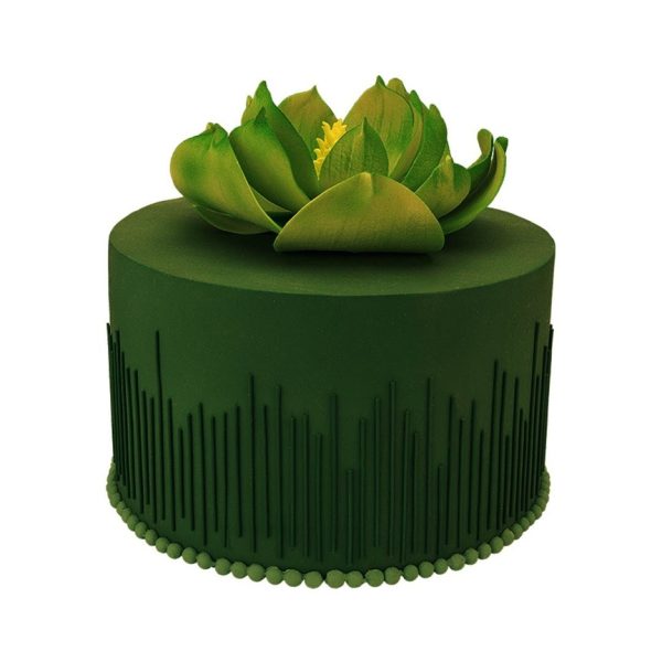 خمیر فوندانت 200 گرمی سبز تیره فلورا - Image 2