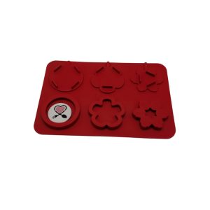 قالب سیلیکونی آبنبات شیکر طرح دانه برف مارکو