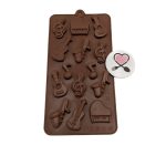 قالب سیلیکونی شکلات موسیقی مارکو