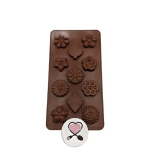 قالب سیلیکونی شکلات گل میکس مارکو
