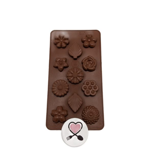 قالب سیلیکونی شکلات گل میکس مارکو قالب سیلیکونی شکلات گل میکس مارکو - Image 1