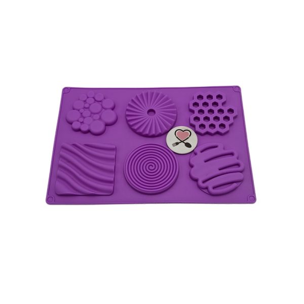 قالب سیلیکون دکور تارت 6 خانه مارکو - Image 1