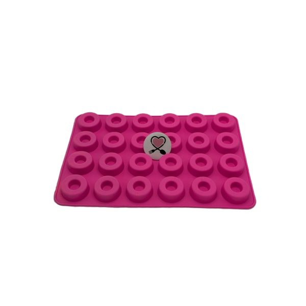 قالب سیلیکون ساوارین دایره(گرد) 24 خانه مارکو قالب سیلیکون ساوارین دایره(گرد) 24 خانه مارکو - Image 1