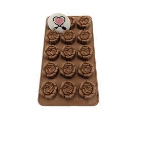 قالب سیلیکون شکلات رز تخت مارکو