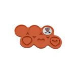 قالب سیلیکونی آبنبات شیکر قلب دایره سه طرح مارکو - Image 4