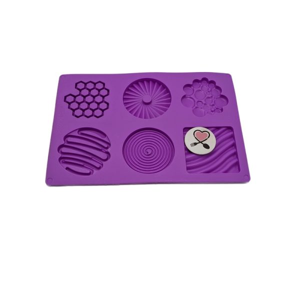 قالب سیلیکون دکور تارت 6 خانه مارکو - Image 2