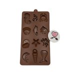 قالب سیلیکونی شکلات حیوانات دریایی - Image 2