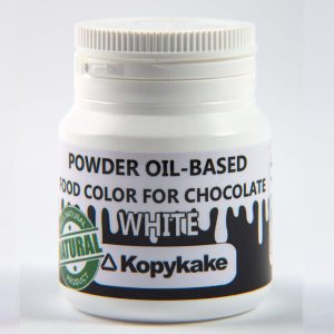 رنگ خوراکی پودری محلول در روغن سفید کپی کیک