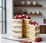 چاقوی ۴۸ سانتی مخصوص قنادی - تسلط کامل بر برش کیک های حجیم