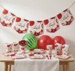 تم زمینه سفید یلدایی 10 نفره کد 2