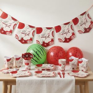 تم زمینه سفید یلدایی 10 نفره کد 2