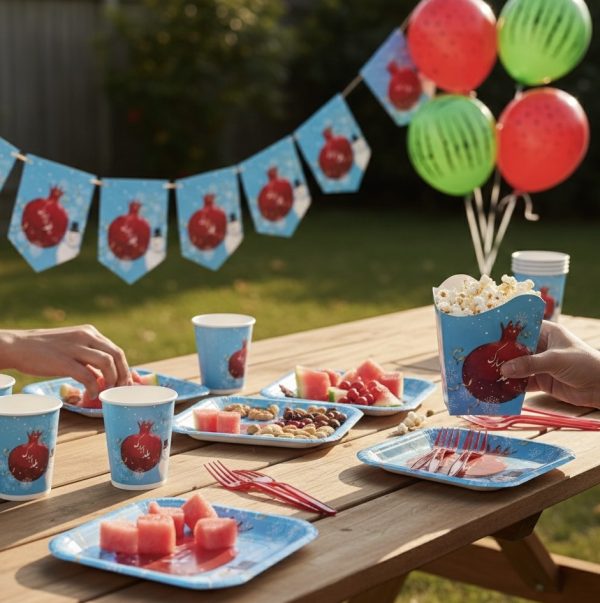 تم آدم برفی یلدایی 10 نفره کد 9