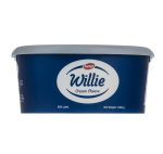 پنیر خامه ای ویلی کاله یک کیلویی مناسب چیزکیک و دسر