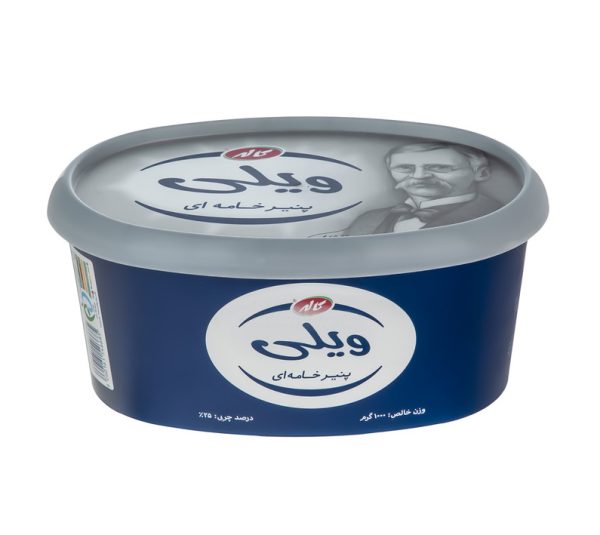 پنیر خامه ای ویلی کاله یک کیلویی مناسب چیزکیک و دسر