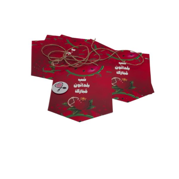 تم قرمز یلدایی 10 نفره کد 8