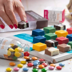 رنگ پودری پایه روغن سفید کپی کیک