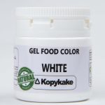 رنگ خوراکی ژله ای سفید (White) کپی کیک 35 گرمی