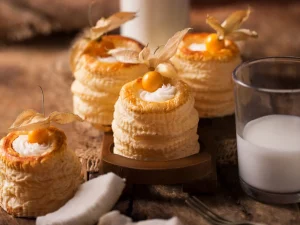 کرمفیل اولتیم نارگیل پوراتوس حاوی پودر نارگیل طبیعی مغزی مقاوم به حرارت